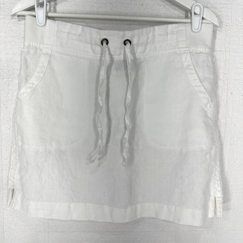 Athleta White Mini Skirt